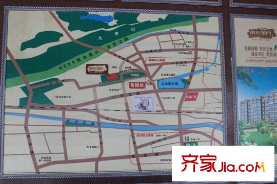 御林華府區(qū)位圖