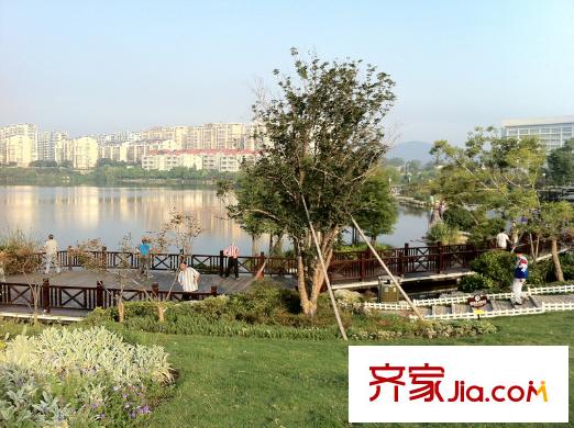 山水龍瑞向南約1500米九龍湖公園