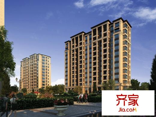 綠地高鐵東城外景圖
