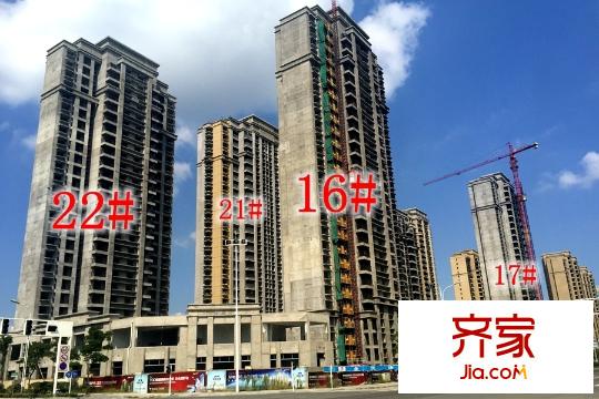 綠地之窗16-17#、21-22#工地（2015-09-09）