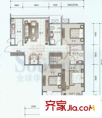 徐州 阿爾卡迪亞 戶型圖