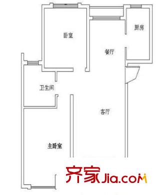 國基城邦 0室 戶型圖