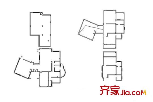 湖森堡獨棟別墅C19、C20 6室5廳3衛(wèi)1廚