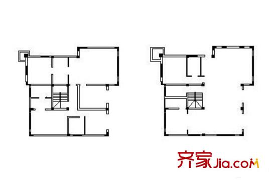 久隆長島聯(lián)排別墅A戶型 5室2廳2衛(wèi)1廚