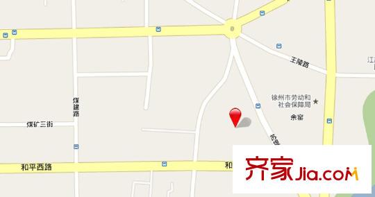 云龍觀邸交通圖