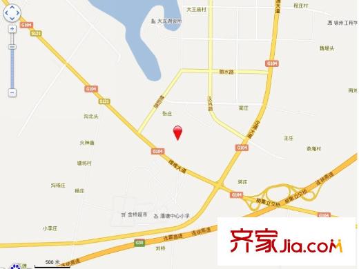 國信上城?學(xué)府交通圖