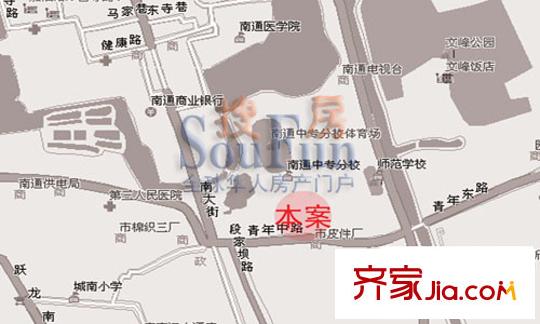 海天大廈交通圖 