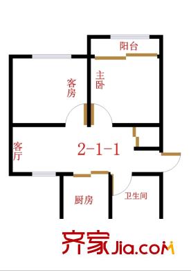 恒泰花園 戶型圖