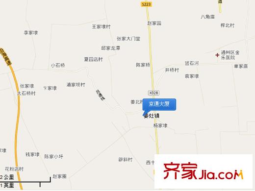 富江大廈交通圖