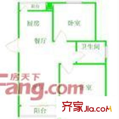 法官公寓 戶型圖