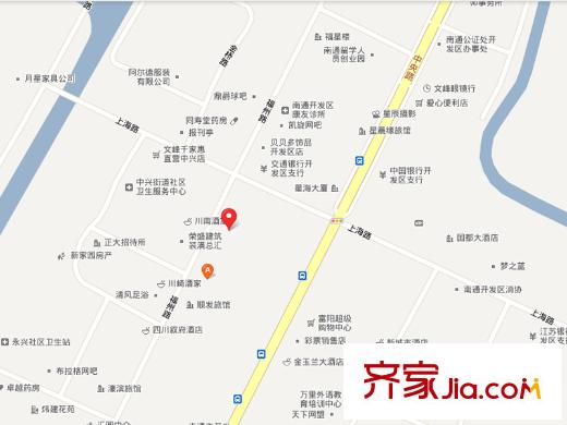 戴斯酒店上海公館交通圖交通示意圖