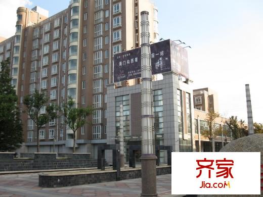 亞特香提雅境商業(yè)街入口實(shí)景（2010.11.09）