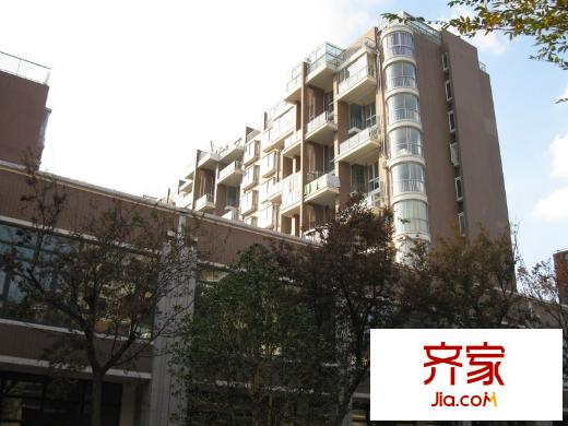 亞特香提雅境2#樓與步行街（2010.11.09）