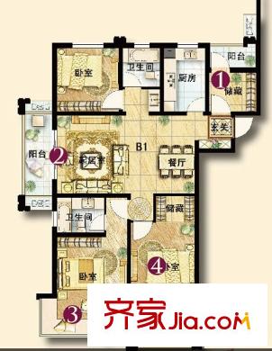 日暉小區(qū) 戶型圖