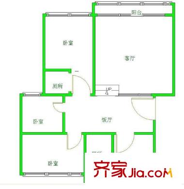 錦繡家園 戶型圖