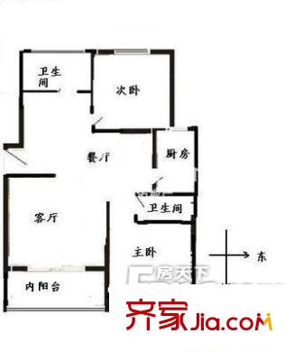 錦繡家園 戶型圖