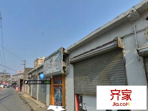 北閣北村外景圖 