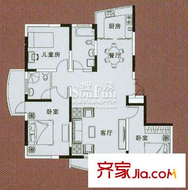 頤園新村 戶型圖