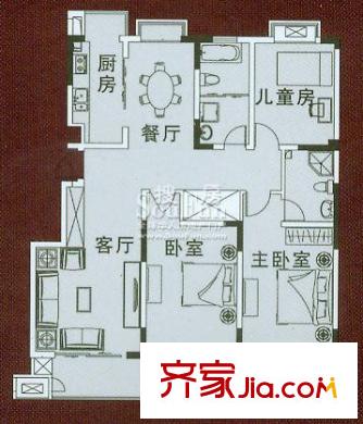 頤園新村 戶型圖