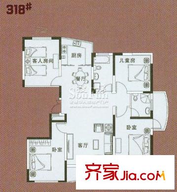 頤園新村 戶型圖