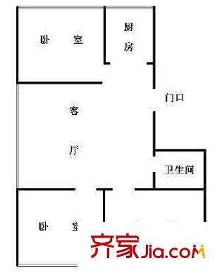 銀洲新村 戶型圖