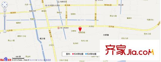 嘉陵江小區(qū)交通圖 