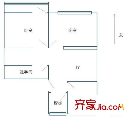 彩臣南村 戶型圖