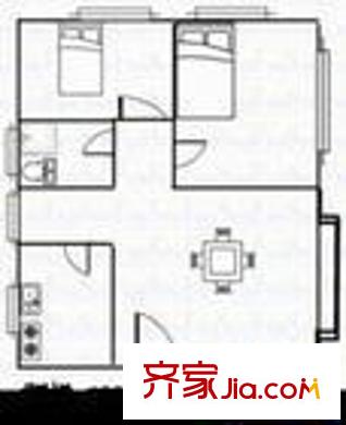 北郭新村 戶型圖