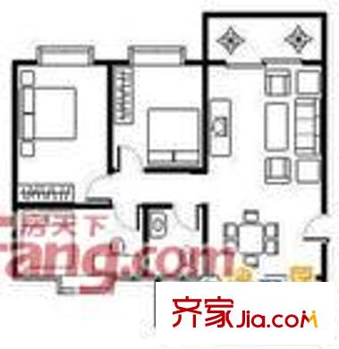 北郭新村 戶型圖