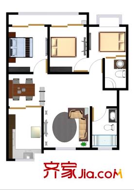  職工新村 戶型圖