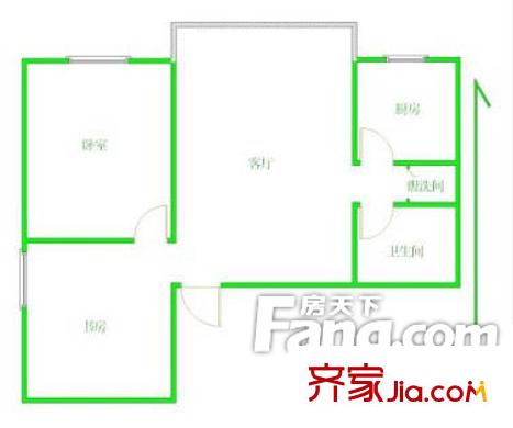 麗茵嘉園 戶(hù)型圖