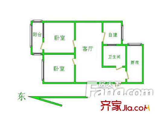 富麗花園 戶型圖