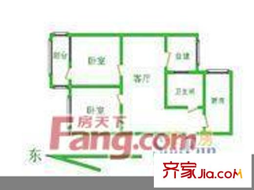 富麗花園 戶型圖