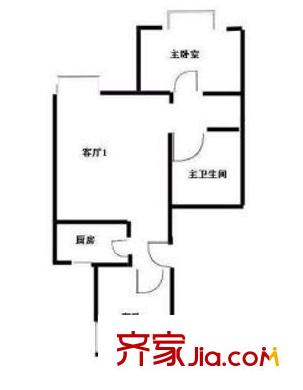 城南一村 戶(hù)型圖