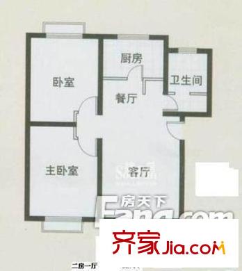 虹景園 戶型圖