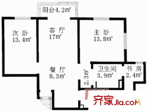虹景園 戶型圖