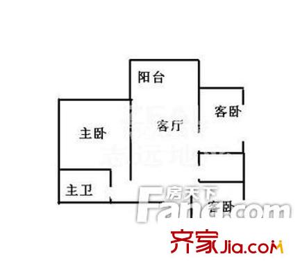 翡翠花園 戶型圖