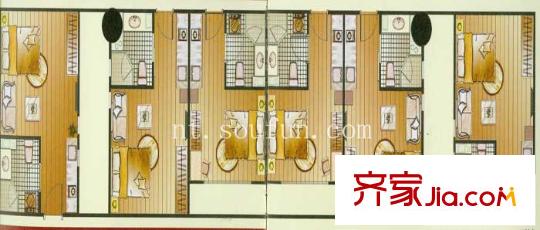 安惠濠河國際 南樓北區(qū)S戶型