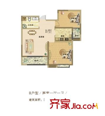 西歐龍城 戶型圖