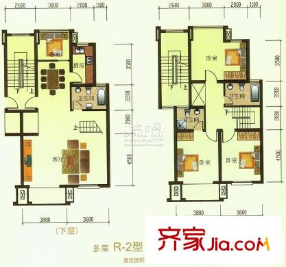 金九華府 多層r-2戶型(躍層）196.6平方米28#