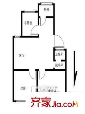 清溪園戶型圖戶型圖（20130308） 3室2廳1衛(wèi)