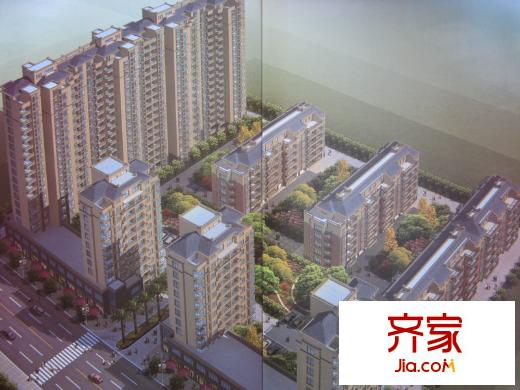 佳華景園外景圖小區(qū)鳥瞰圖