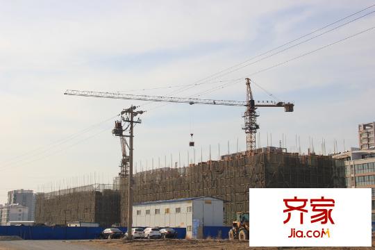 浞景馨園實景圖多層9/10號樓施工（2015-03-28）