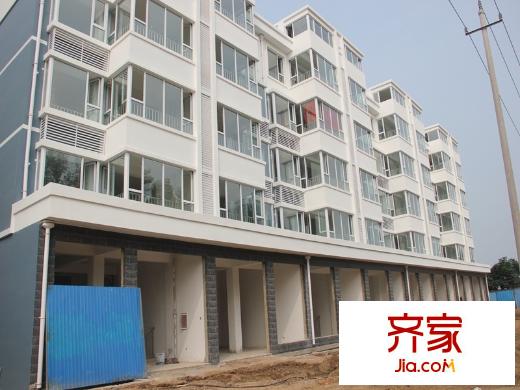 魯光家園二期實景圖多層5#樓施工進(jìn)度（2014-9-9）