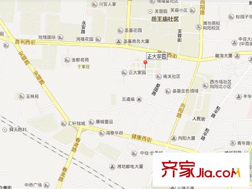 正大家園交通圖