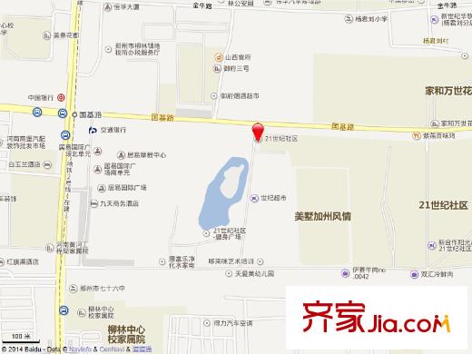 21世紀(jì)樓中樓交通圖 