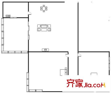 宏益華香港城 2室 戶型圖