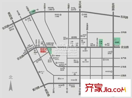 怡豐新都匯交通圖