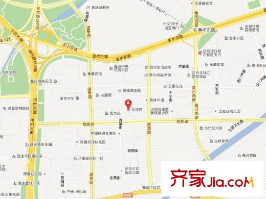 龍祥苑交通圖 