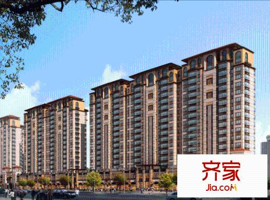 得利斯世紀(jì)城外景圖效果圖